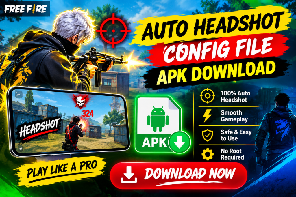 Auto headshot Free Fire Max